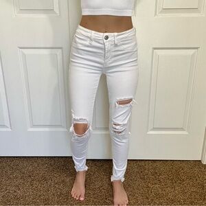 AE Ne(x)t Level Stretch White Skinny Jean